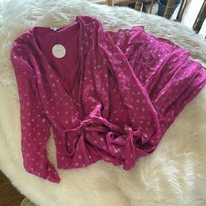 NWT Elegant Pink Maxi Dress